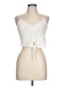 Storia Ivory Sleeveless Blouse Size L - photo 1