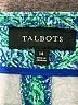Talbots Paisley Green Shorts Size 14 - photo 3