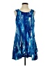 Creation Tie-dye Blue Casual Dress Size S - photo 1