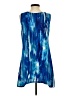 Creation Tie-dye Blue Casual Dress Size S - photo 2