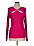 Questions Pink Pullover Sweater Size L - photo 1