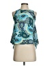 Dorothy Perkins 100% Polyester Teal Sleeveless Blouse Size 0 - photo 1