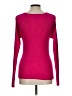 Questions Pink Pullover Sweater Size L - photo 2