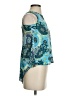 Dorothy Perkins 100% Polyester Teal Sleeveless Blouse Size 0 - photo 4