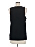 Brass 100% Polyester Black Sleeveless Top Size M - photo 2