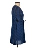 Topshop Polka Dots Blue Casual Dress Size 4 - photo 4