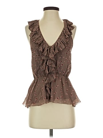Madison Marcus Sleeveless Silk Top (view 1)