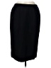 Anne Klein 100% Polyester Solid Black Formal Skirt Size 6 - photo 1