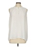 Gibson Look 100% Polyester Ivory Sleeveless Blouse Size L - photo 1