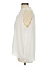 Gibson Look 100% Polyester Ivory Sleeveless Blouse Size L - photo 5