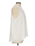 Gibson Look 100% Polyester Ivory Sleeveless Blouse Size L - photo 4