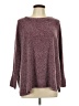 Cherish Metallic Burgundy Pullover Sweater Size L (estimated) - photo 1