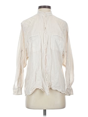 Staring at Stars Long Sleeve Button-Down Shirt (view 1)