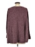 Cherish Metallic Burgundy Pullover Sweater Size L (estimated) - photo 2