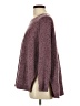 Cherish Metallic Burgundy Pullover Sweater Size L (estimated) - photo 5