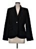 Anne Klein 100% Polyester Chevron-herringbone Black Blazer Size 6 - photo 1