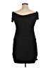 Open Edit Solid Black Cocktail Dress Size XL - photo 2