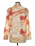 Kourt 100% Polyester Tie-dye Orange Long Sleeve Blouse Size M - photo 2