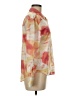 Kourt 100% Polyester Tie-dye Orange Long Sleeve Blouse Size M - photo 4