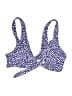 Shein Polka Dots Blue Swimsuit Top Size S - photo 2
