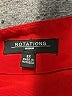 Notations 100% Polyester Red Sleeveless Blouse Size 2X - photo 7