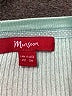 Monsoon 100% Cotton Teal Short Sleeve Top Size 18 - photo 7