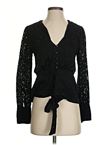 Waverly Grey Long Sleeve Top (view 1)
