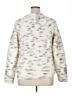 Nic + Zoe Animal Print White Pullover Sweater Size XL - photo 2