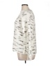 Nic + Zoe Animal Print White Pullover Sweater Size XL - photo 5