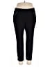 Rafaella Solid Black Active Pants Size 18 - photo 1