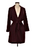 Miss Selfridge Burgundy Coat Size 8 - photo 1