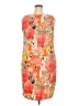 Alyx Print Orange Cocktail Dress Size 18W - photo 2