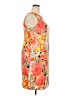 Alyx Print Orange Cocktail Dress Size 18W - photo 4