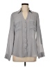 Express Gray Long Sleeve Blouse Size XS - photo 1