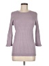 St. John Purple Wool Pullover Sweater Size M - photo 1