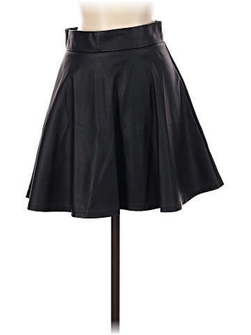 Fashion Union Faux Leather Skirt (view 1)