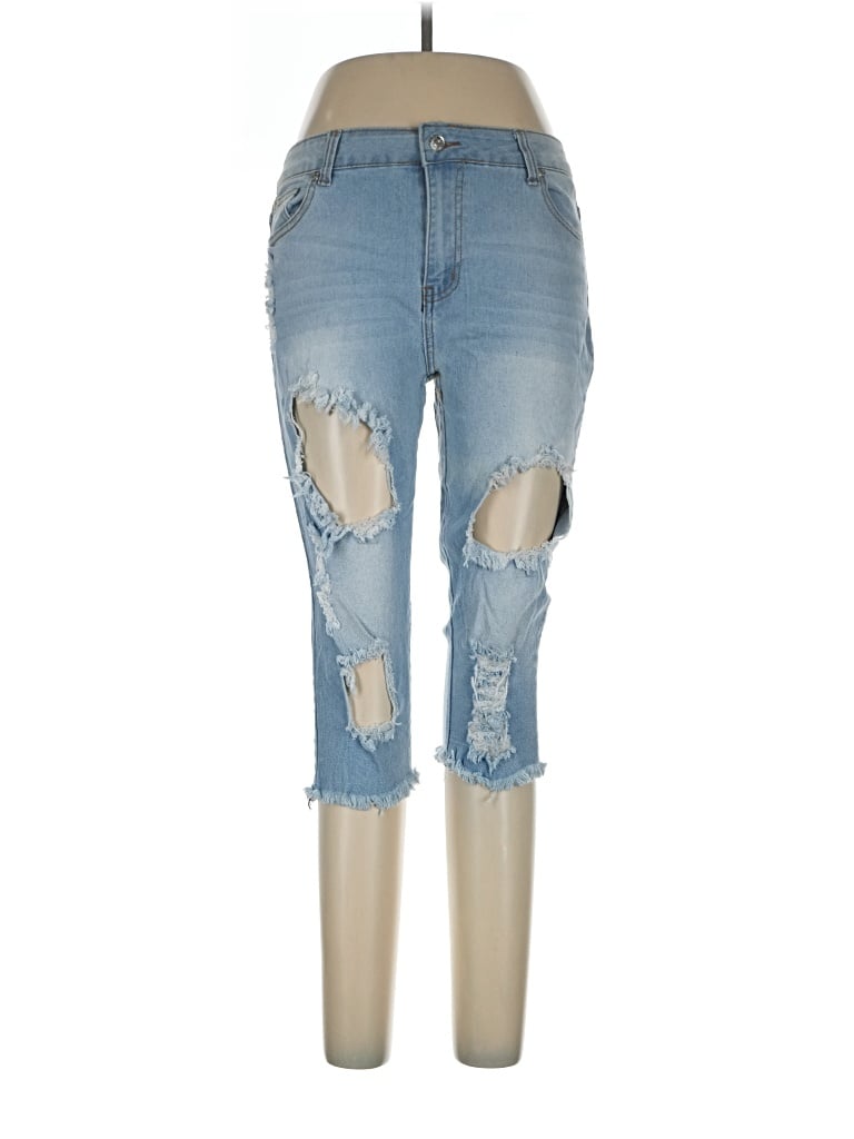 Pre-owned Bamboo Jeans In Blue