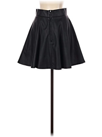 Fashion Union Faux Leather Skirt (view 2)
