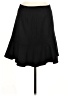 SEARLE Solid Black Wool Skirt Size M (estimated) - photo 1