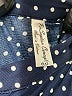 Perseption Concept Polka Dots Blue Long Sleeve Blouse Size XL - photo 7
