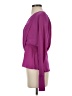 Atlein Collective 100% Polyester Purple Long Sleeve Blouse Size 2 - photo 5