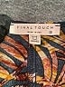 Final Touch 100% Rayon Paisley Brown Casual Dress Size S - photo 7