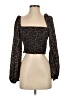 Shein 100% Polyester Black Long Sleeve Blouse Size S - photo 1