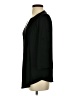 BCBGMAXAZRIA 100% Recycled Polyester Black 3/4 Sleeve Blouse Size XXS - photo 5