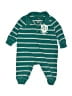Tea 100% Cotton Stripes Green Long Sleeve Onesie Size 0-3 mo - photo 1