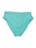 CUUP Solid Teal Swimsuit Bottoms Size 6 - photo 1