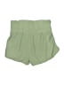 GB 100% Nylon Solid Green Shorts Size S - photo 2