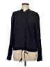 Gap 100% Lyocell Blue Black Track Jacket Size M - photo 1