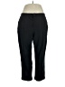 Lands' End Solid Black Active Pants Size 1X - photo 1