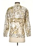 Bassike 100% Cotton Paisley Gold Pullover Sweater Size XS (0) - photo 2
